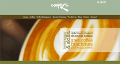 Desktop Screenshot of cooperscoffee.co.uk